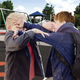 In a continuation of the savage impulses that gave rise to tribal warfare, the Norman conquest, and the Srebrenica massacre, fourth-graders Toby Parente and Liam Walker tussle over who gets a turn on the tire swing.